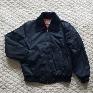 Vintage Sears Work Leisure Nylon Bomber Jacket